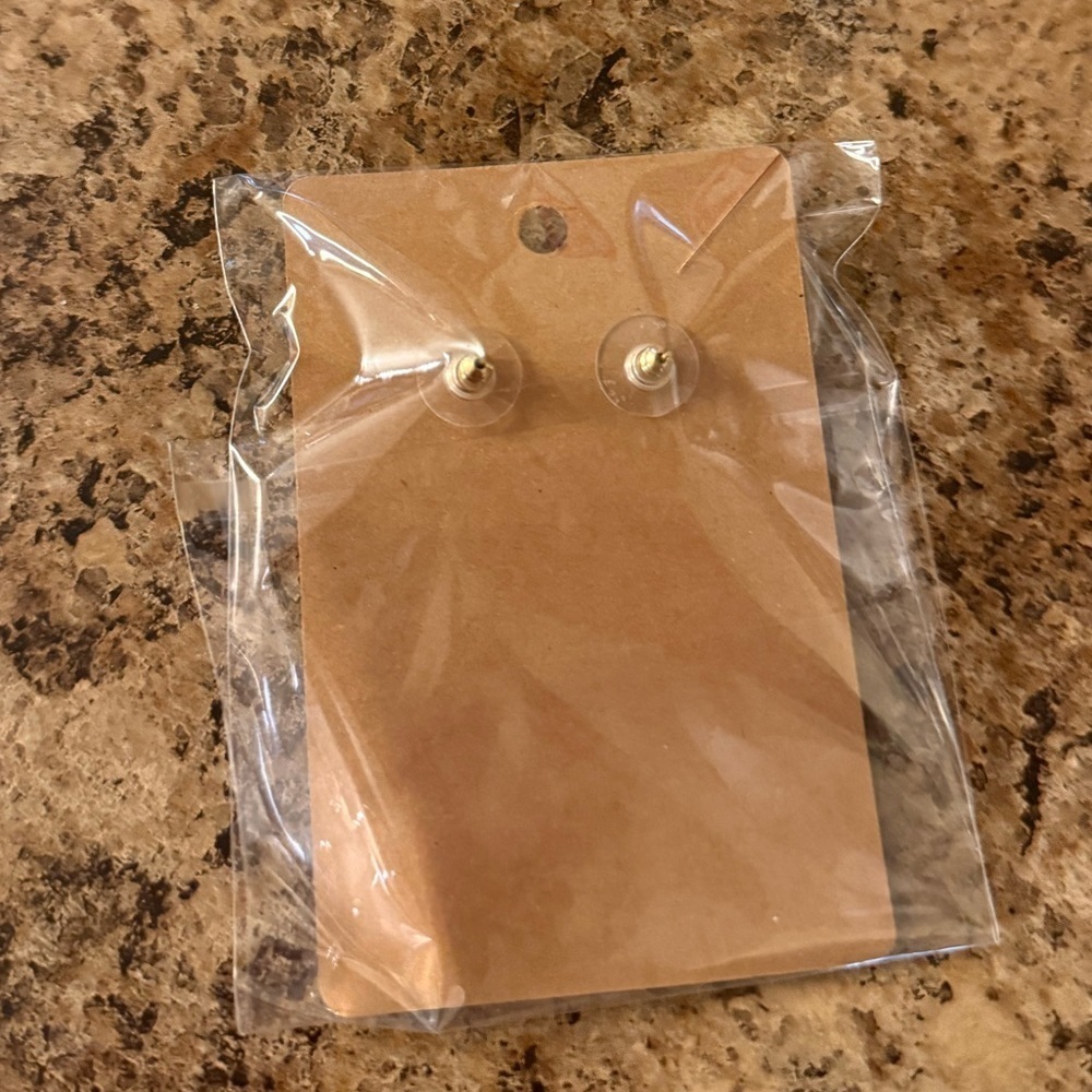 3/$20 Ear Art by Stephanie -Handcrafted Brown Woven Earrings - Picture 3 of 3